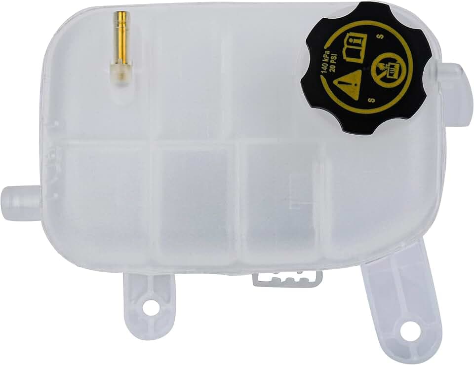 Engine Coolant Reservoir Radiator Expansion Tank(with Cap). Replaces Part # 603-955,95269001, 95201979.Compatible With 2013 - 2021 Buick Encore 1.4L, Chevy Tracker Trax 1.4L 1.8L