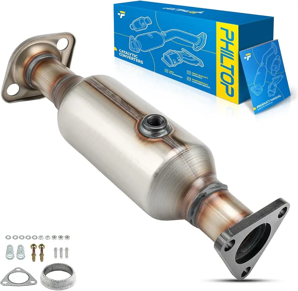 PHILTOP Catalytic Converter Kit Compatible with Honda 1999-2000 Civic 1.6L