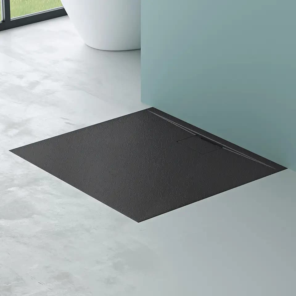Mai & Mai Duschtasse 80x90x3cm Duschwanne aus Mineralguss