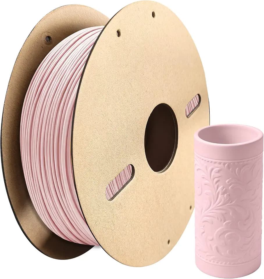PCTG 3D-Druckfilament 1,75mm,1KG Rolle (Mattes Rosa)