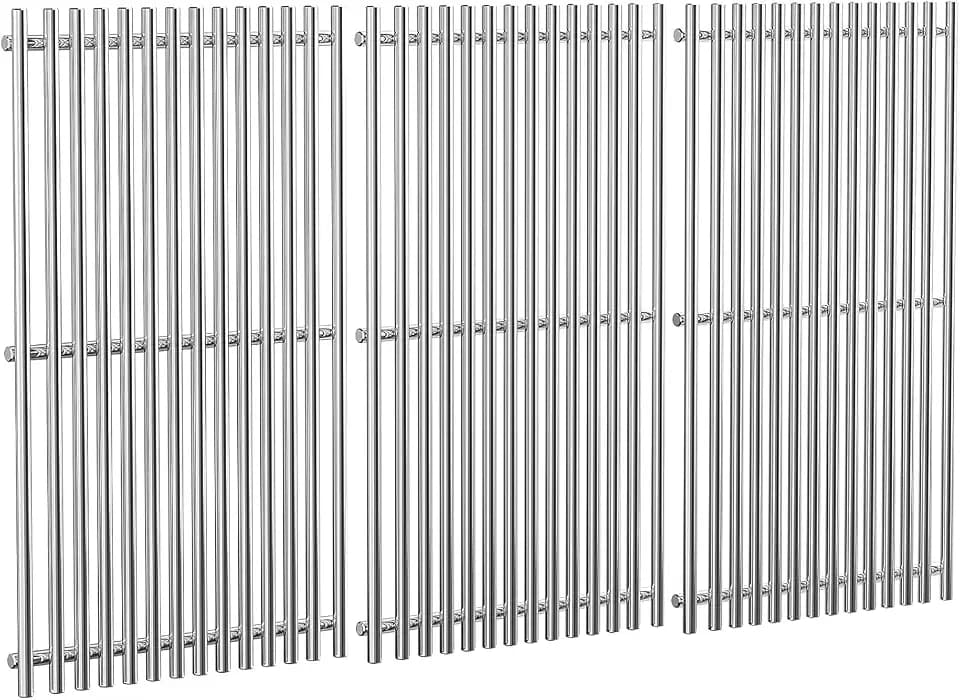 QuliMetal SUS304 9MM Grill Grates for Weber Genesis II E-410/E-415/E-435