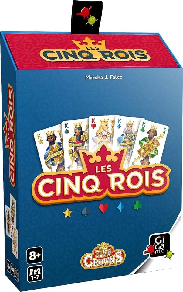 GIGAMIC Les Cinq Rois – Kartonbox, ab 8 Jahren