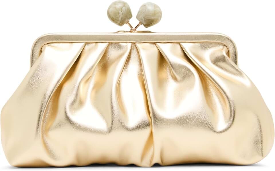 Steve Madden Women's Steve Madden Marisol Pleated Frame Clutch