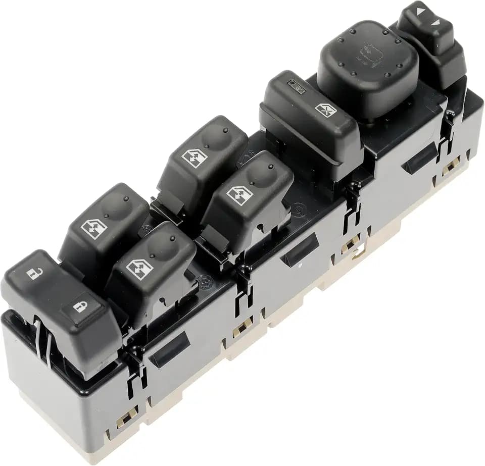 Dorman 920-020 Front Driver Side Master Window Switch Assembly - 8 Button Compatible with Select Cadillac/Chevrolet/GMC Models