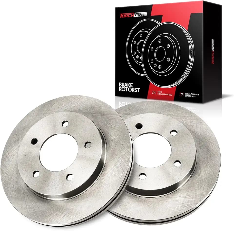 Torchbeam 54042 Brake Disc Fit for 2004 F150 Heritage, 2002-2003 Lobo, 1997-2004 F150. 2pcs Front Disc Brake Rotor Set