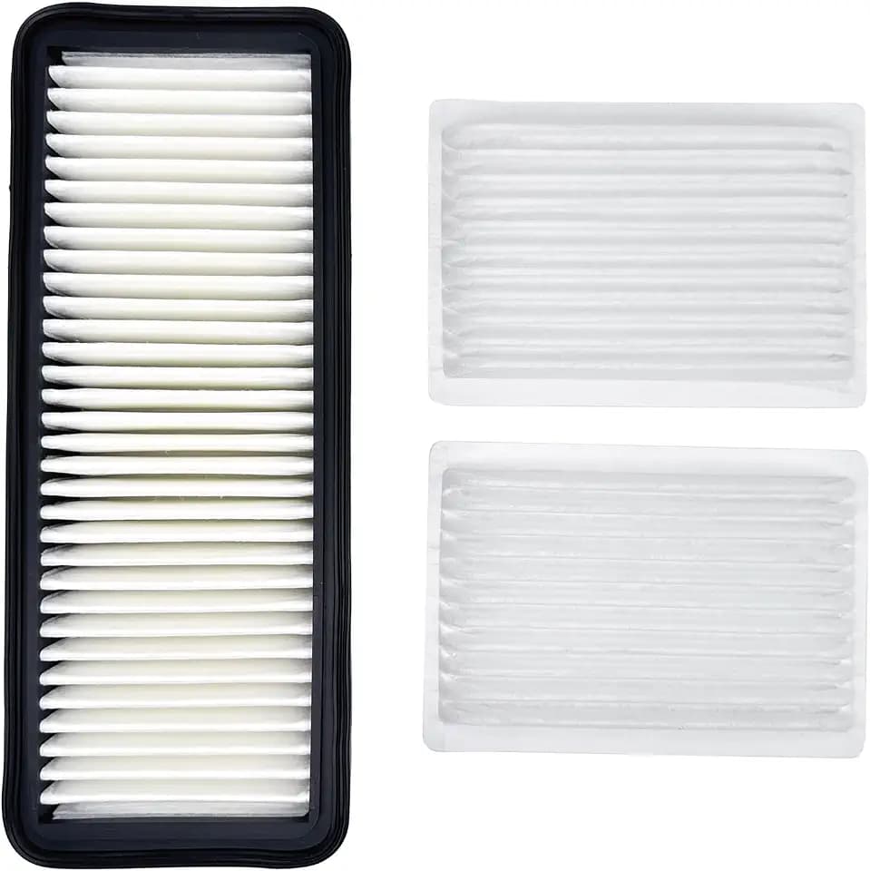 New Cabin Air Filter Kit Replacement for Kubota Tractor M6040 M7040 M7060 M8540 M8560 M9540 M9960 RTV1100 SVL75-2C SVL90-2C SVL95-2SC B2650 B3000 Replaces# 6A671-75090 T1855-71600 014520-0804
