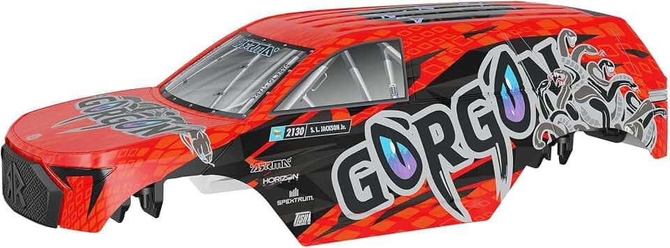 ARRMA Gorgon GROM Body (Red), ARA-2602