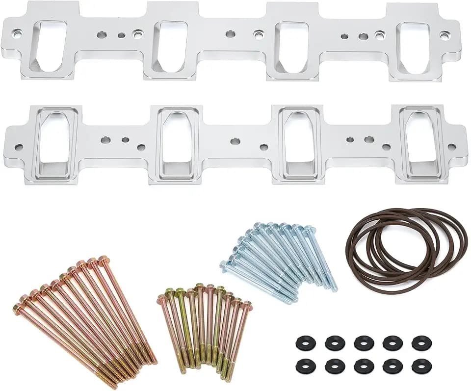 LS Cathedral Port Intake Adapter LS Cathedral to Rectangle Port Spacer