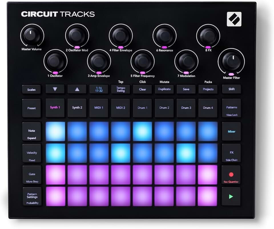 Novation Circuit Tracks Groovebox Sequenzer und Synthesizer