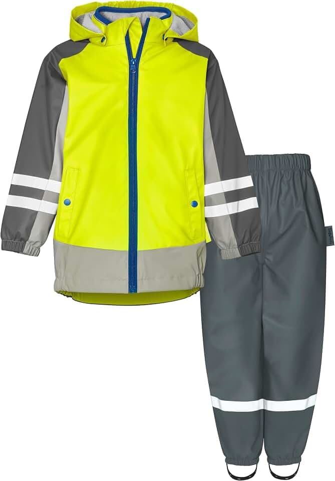 Playshoes Unisex Kinder Regenanzug Regenanzug (2er Pack)