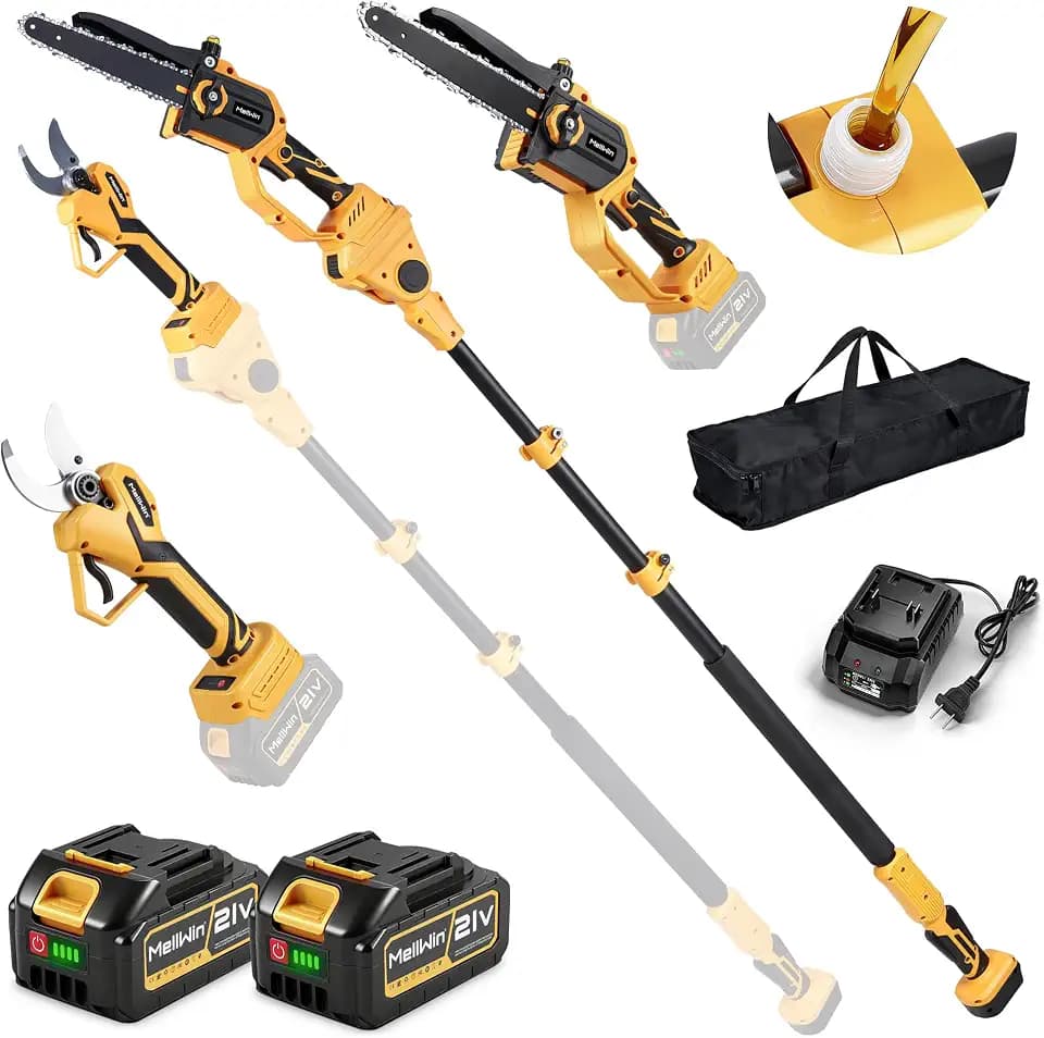 4 in 1 Kettensäge & Astschere mit Teleskopstange, Maximal 2,3M