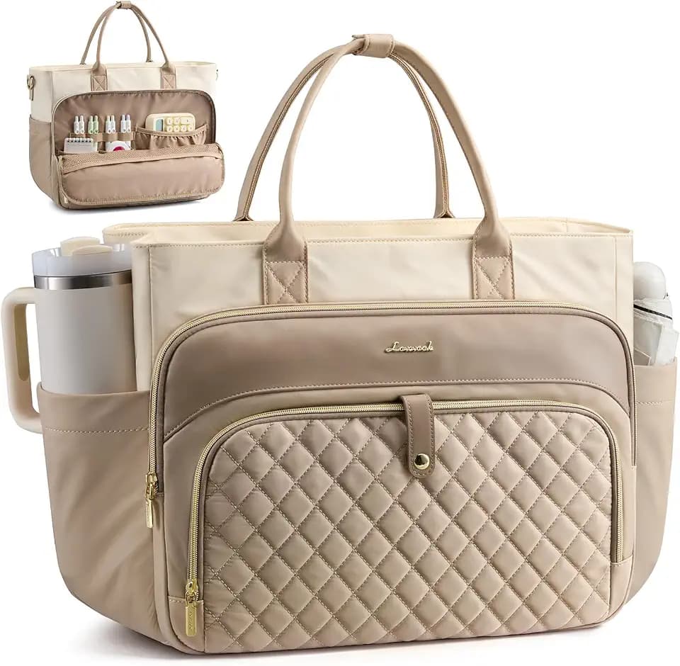 LOVEVOOK Laptop Bag for Women, Work Tote Computer Bag for Teacher Nurse