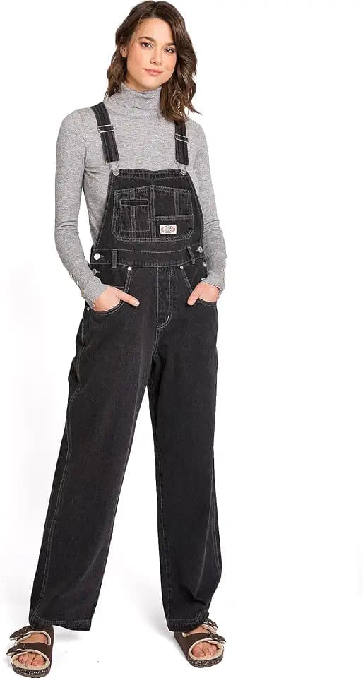 90s Retro Dungaree Utility Denim Twill Canvas Jumpsuit Overalls