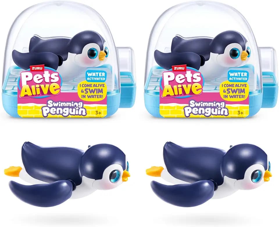 Pets Alive Swimming Penguin 2 Pack by ZURU