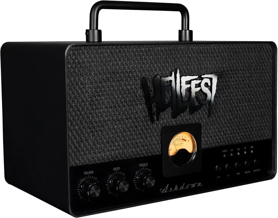 ASHDOWN Tragbarer Hellfest-Lautsprecher Schwarz 2 x 20 W Akku