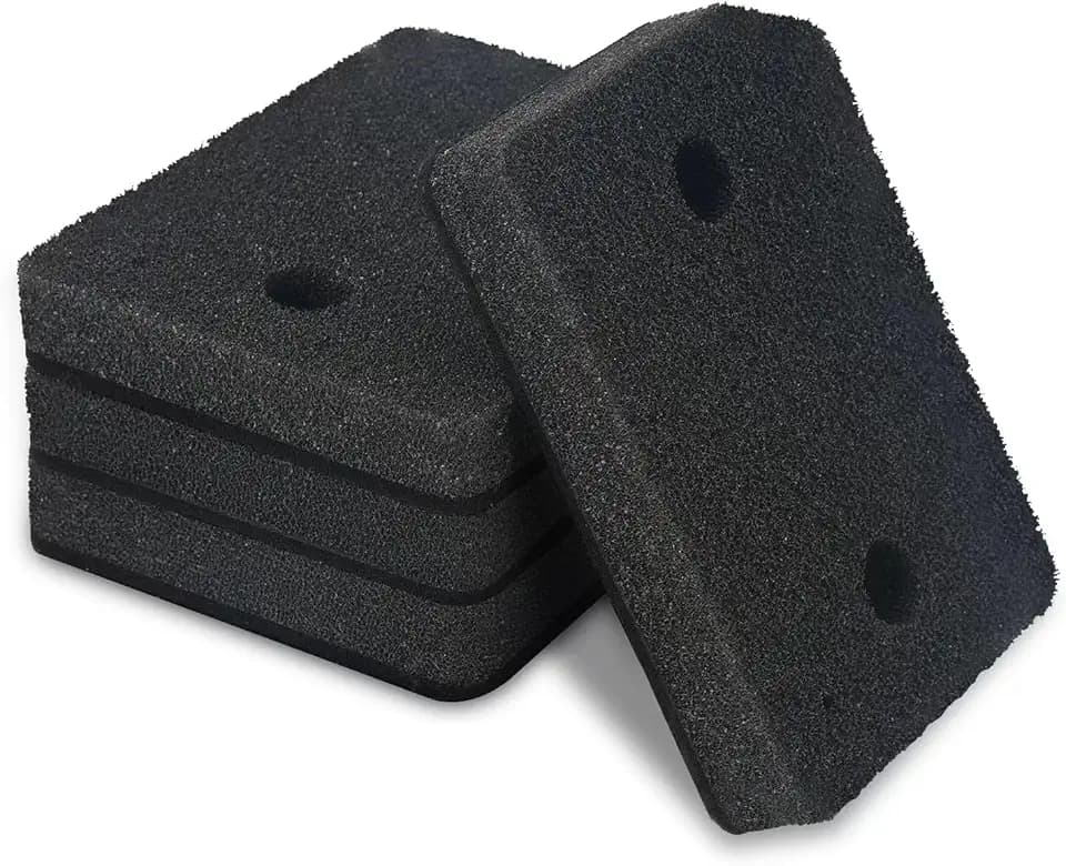9164761 Plinth Filter Replacement for Miele T1 Dryer - Compatible with Miele T1 Heat Pump Tumble Dryer - Includes 4 Foam Filters - Keep Your Dryer Efficient and Lint-Free