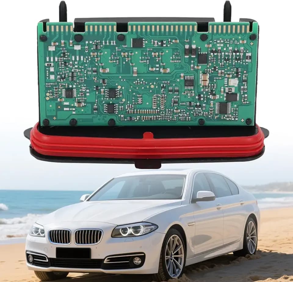 Headlight TMS Driver Module Compatible with BMW 5 Series 520i 528i xDrive 535i xDrive 550i F10 F11 ActiveHybrid 5 2013-2016, M5 12-16, OE# 63117440877 63117427607 63117409579 63117408422 63117381017