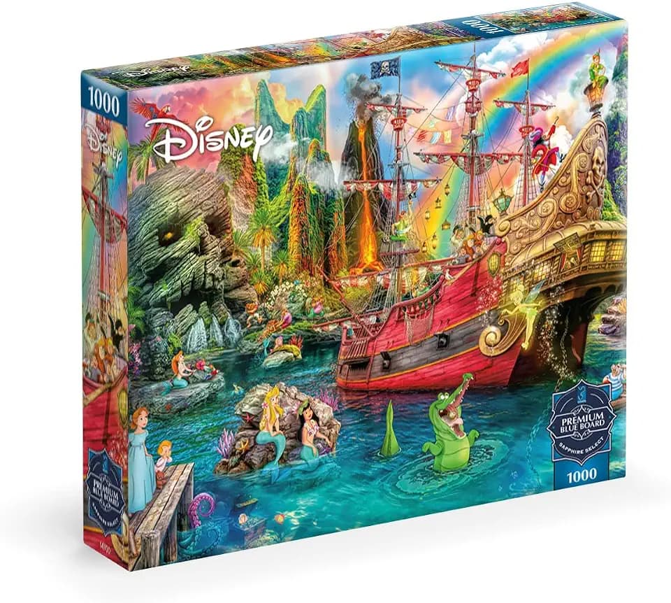 Buffalo Games Disney Puzzle,Aimee Stewart,Peter Pan,Mermaid Lagoon,1000 Pc