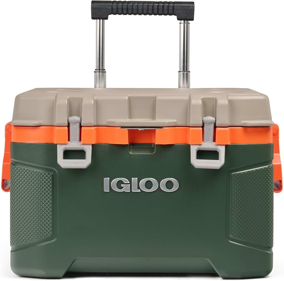Igloo Trailmate 52 Qt Roller Cooler, Sportsman