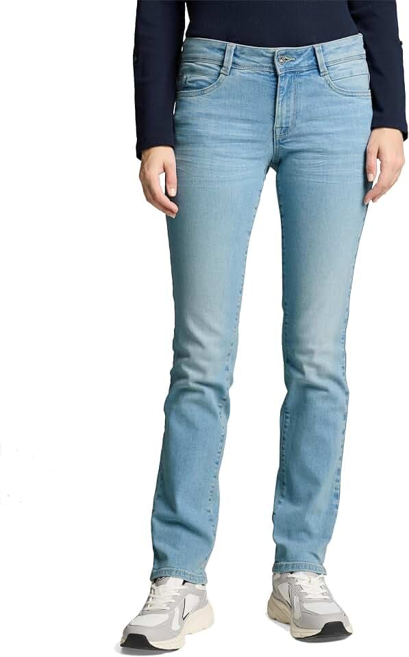 Tom Tailor Damen TTLIVA Straight Jeans