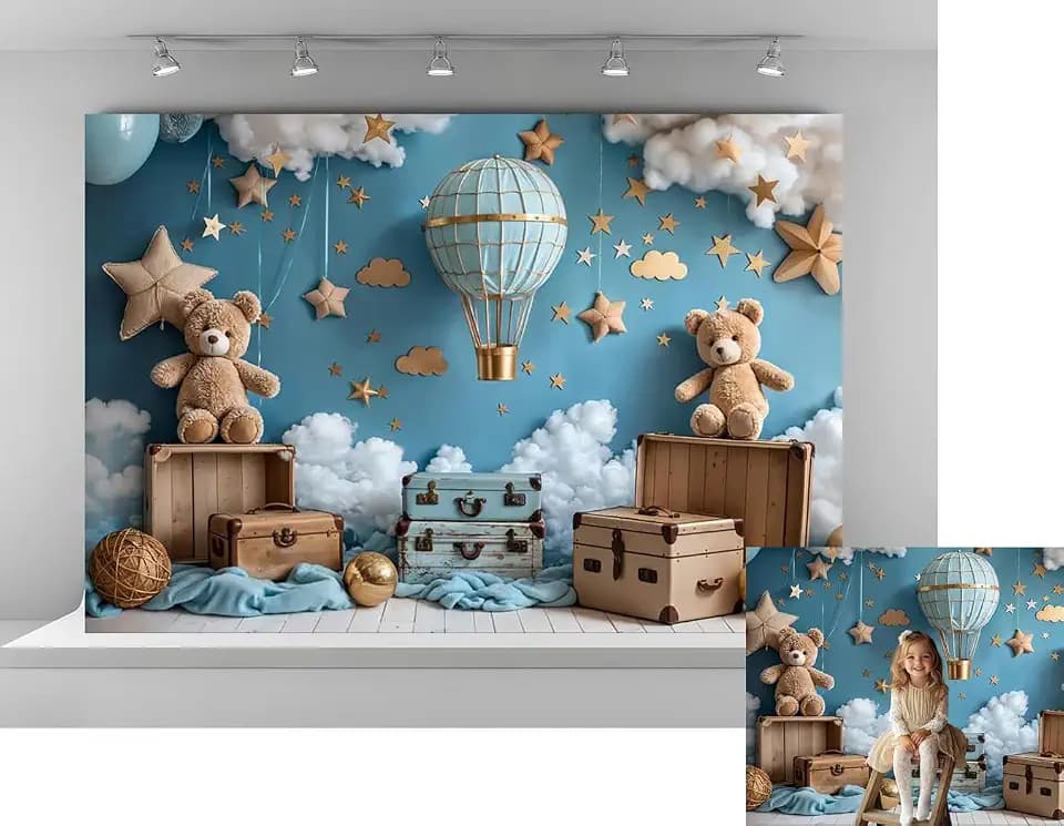 Kate 7x5ft Sweet 1st Birthday Party Backdrops for Photography