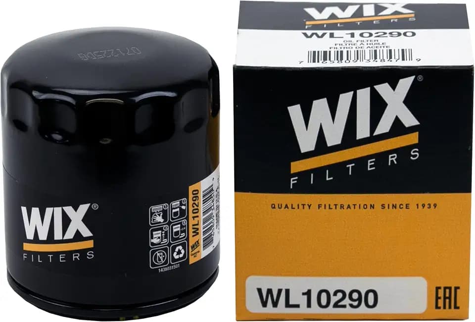 WIX WL10290 Oil Filter Replacement, Built for Synthetic and High Mileage Oil - Compatible With Various GM (13-19)