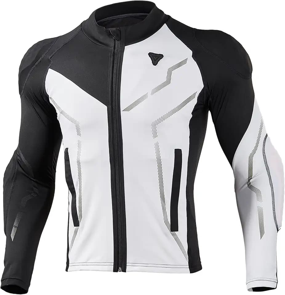 Motorcycle Armored Shirt CE 2 Protection Removable Armor Set Breathable Lightweight Summer Riding Gear