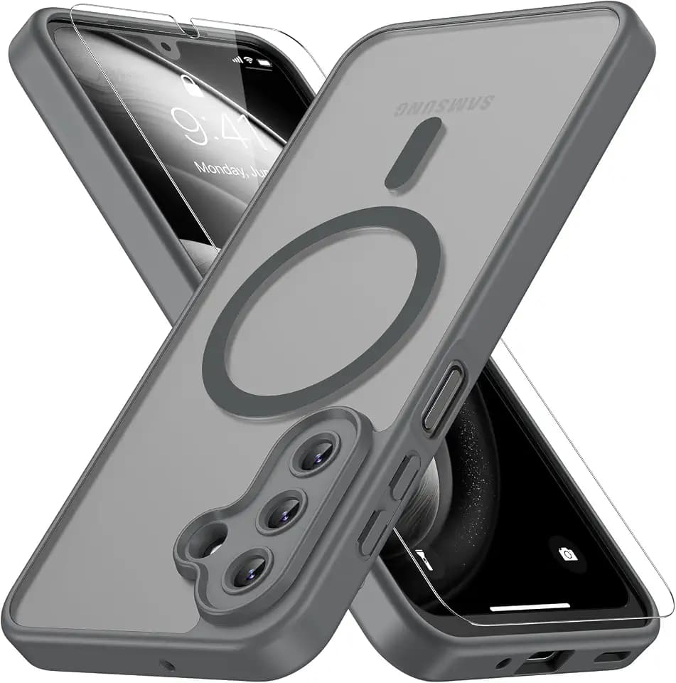 Vansdon for Samsung Galaxy A17 4G/5G Case (Titanium Gray)