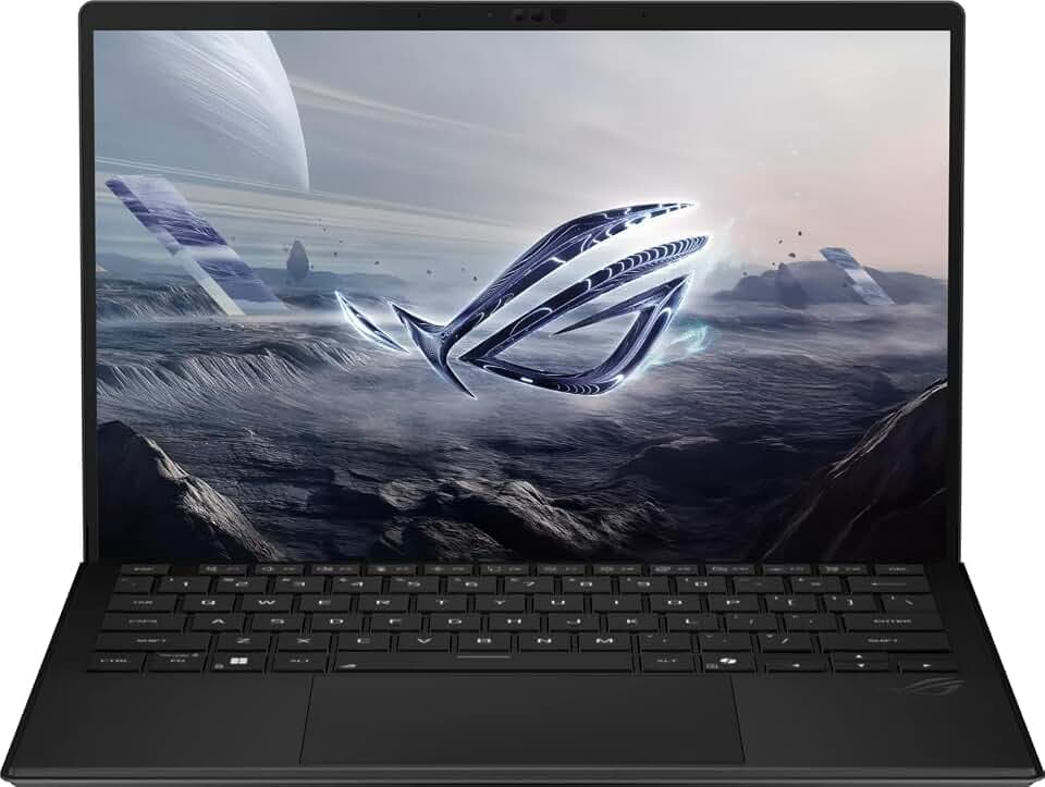ASUS ROG Flow Z13 GZ302EA Laptop; 13,4" WQXGA 180Hz/3ms 16:10 IPS Touch Display; AMD Ryzen AI MAX+ 395; 32GB RAM; 1TB SSD; AMD Radeon; Win11 Home; QWERTZ; Off Black; 3Monate GamePass