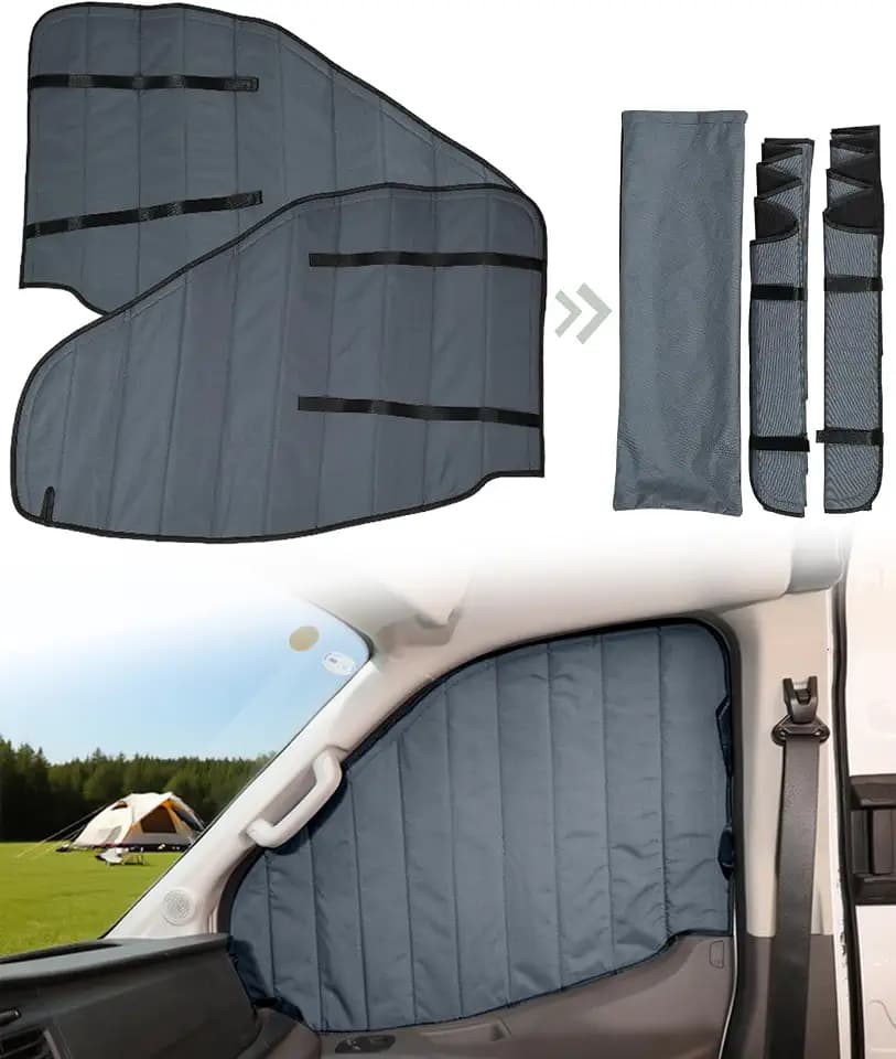 Van Window Covers Fit for Ford Transit High/Medium Roof 2015-2025