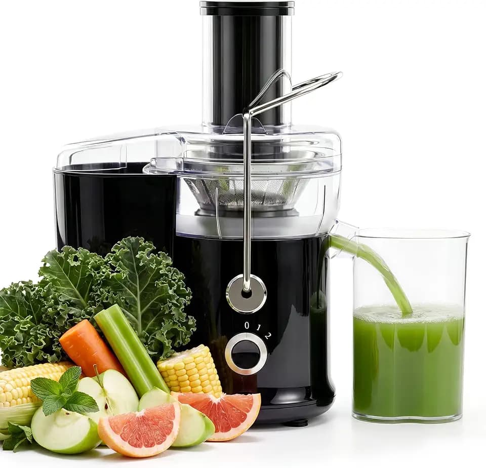 DUMOS Juicer Machines, Centrifugal Juice Extractor for Fruits & Vegetables