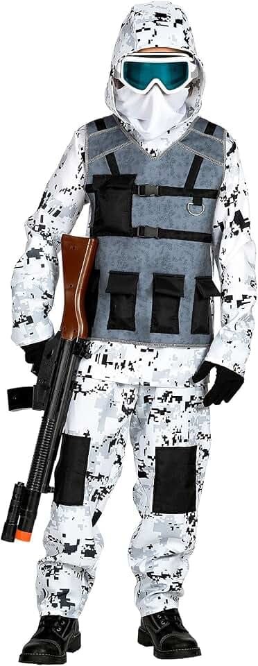 W WIDMANN MILANO Party Fashion - Special Forces Kostüm Kinder