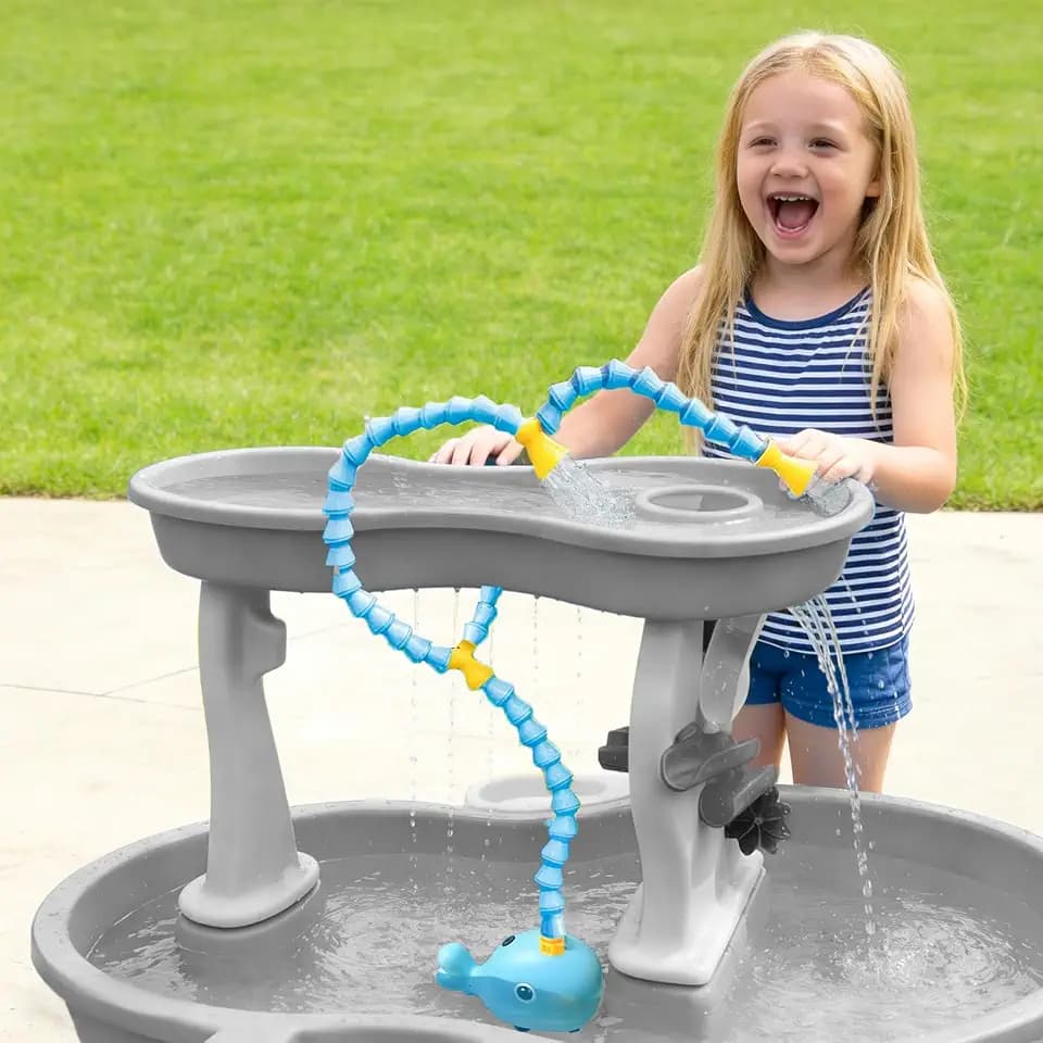 Okcool Rechargeable Water Table Pump for Kids Sand Water Play Table