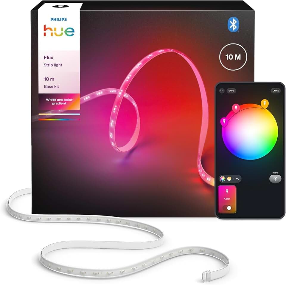Philips Hue Flux LED-Lightstrip, Innenbeleuchtung, 10m