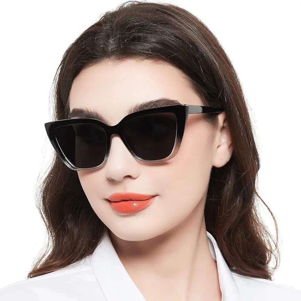 Cat Eye Reading Sunglasses for Women Large Sun Glasses with Full Readers 1.0 1.25 1.5 1.75 to 4.0 UV Protection