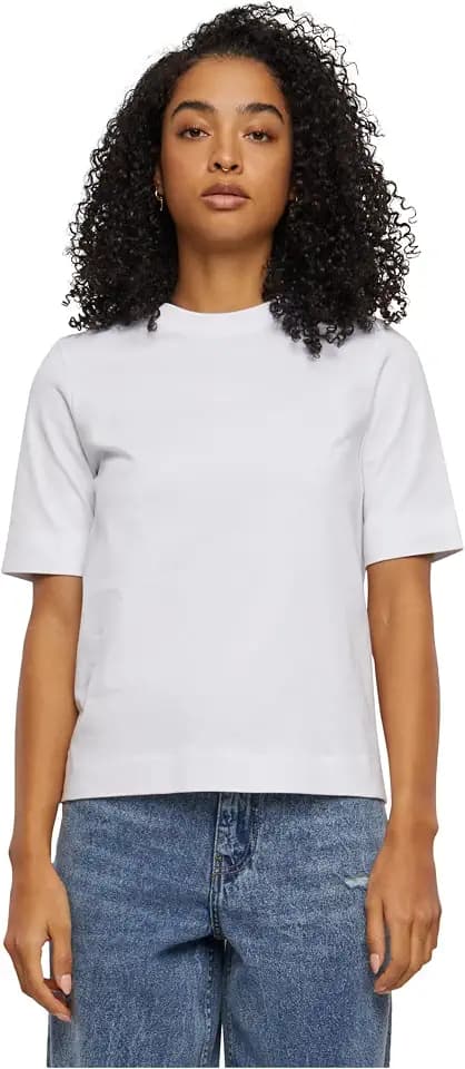 Urban Classics Ladies Classy Tee Frauen T-Shirt schwarz Basics