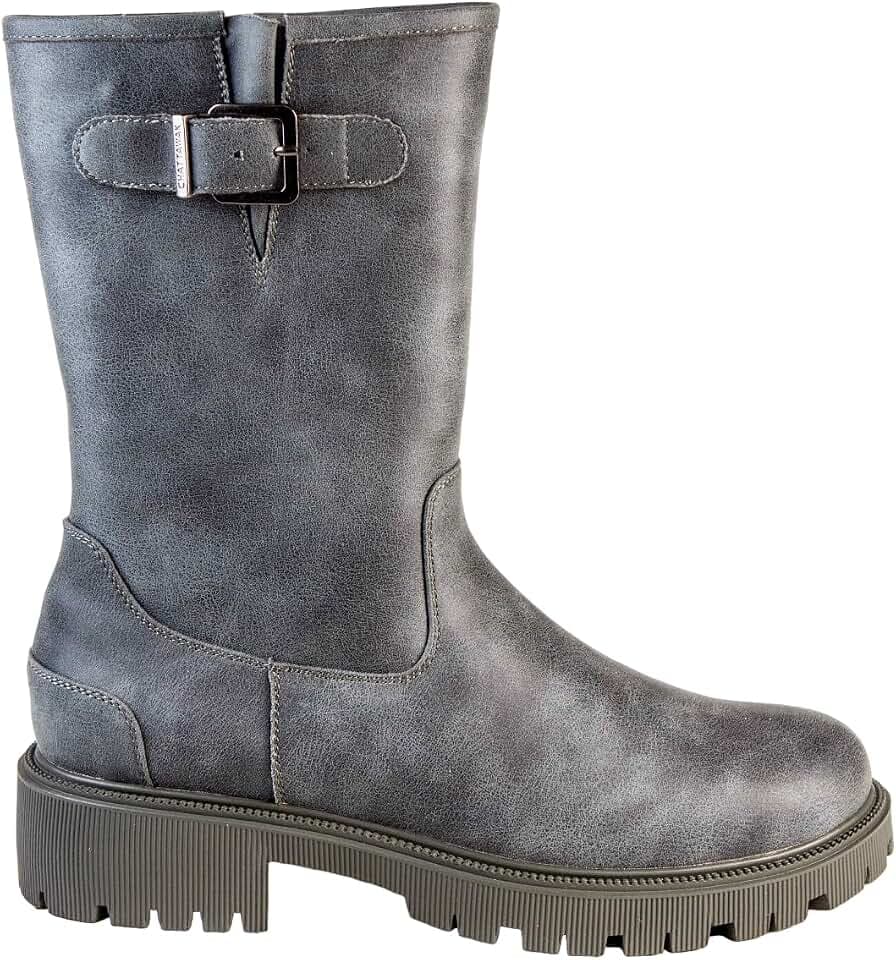 CHATTAWAK Damen 18KANDYGRIS38 Stiefel, Grau, 38 EU, grau, 38 EU