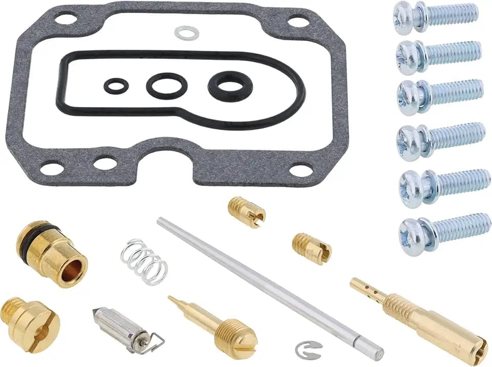 All Balls Racing Carburetor Rebuild Kit for Yamaha TTR125E Drum Brake