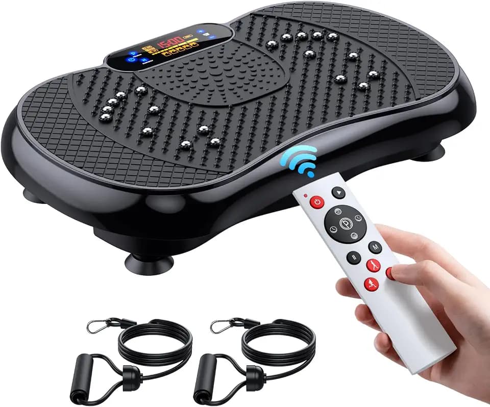 PBYRD Vibration Plate Exercise Machine,Lymphatic Drainage Weight Loss