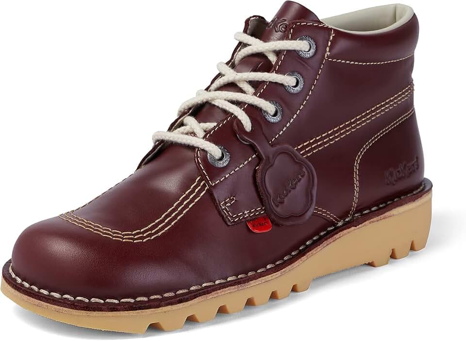 Kickers Herren Braun Kick Hi Leder Stiefel