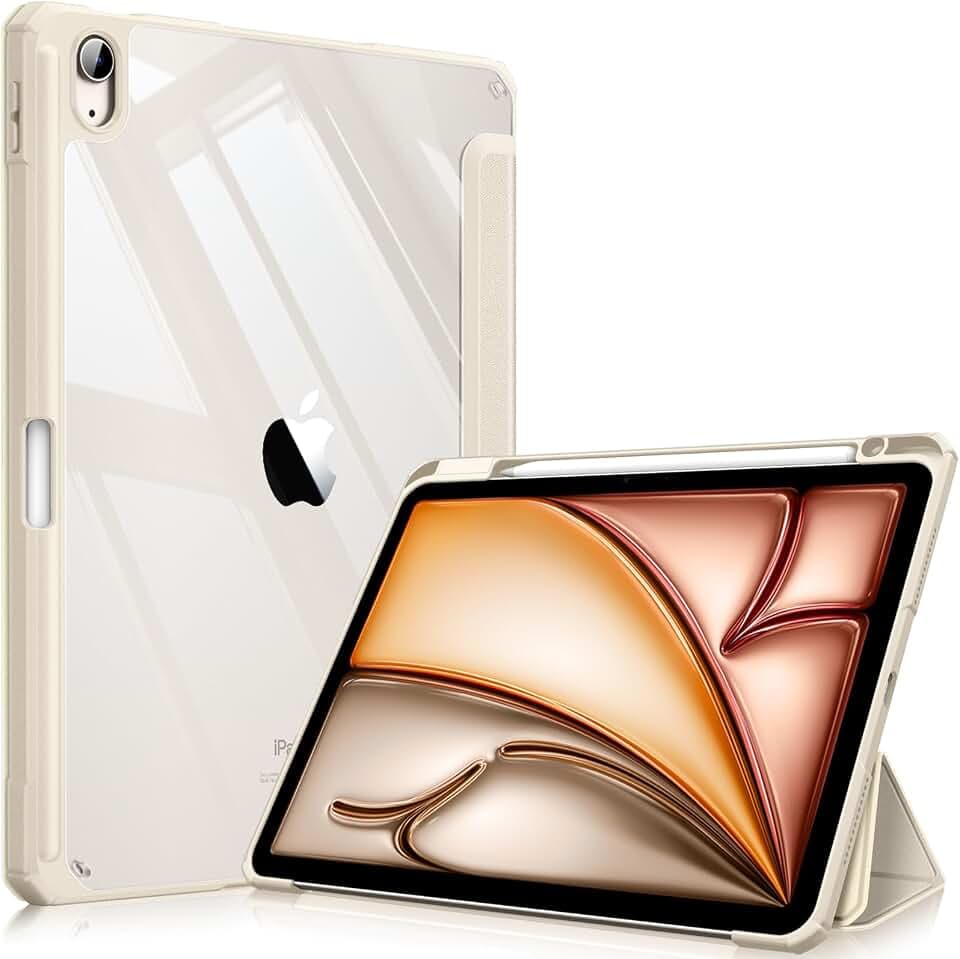 Fintie Clear Case for iPad Air 11-inch & iPad Air 5th/4th Generation 10.9"