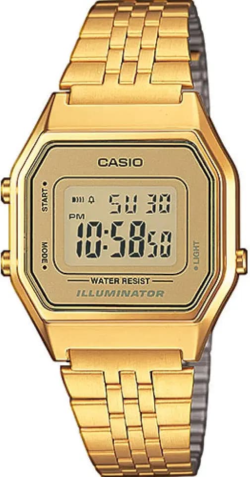 Casio Collection DamenRetro Armbanduhr LA680WEGA