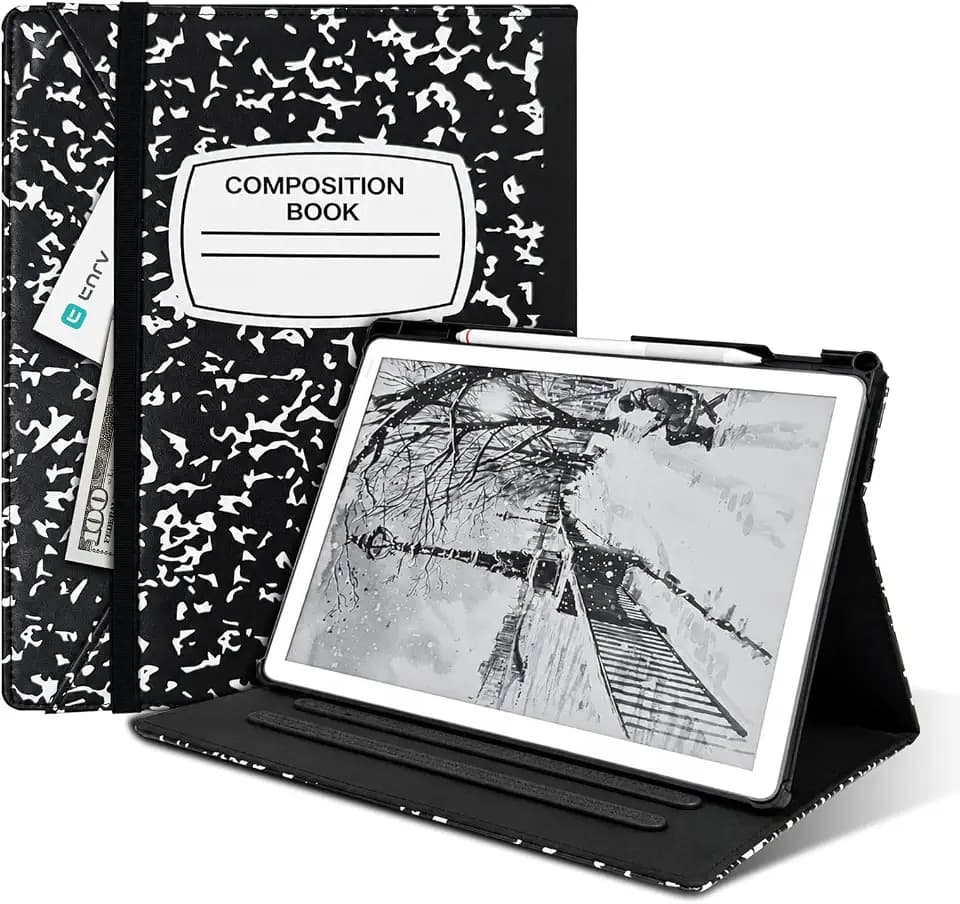 Kindle Scribe Colorsoft Case 11" 2025 Pen Holder Hand Strap Pocket