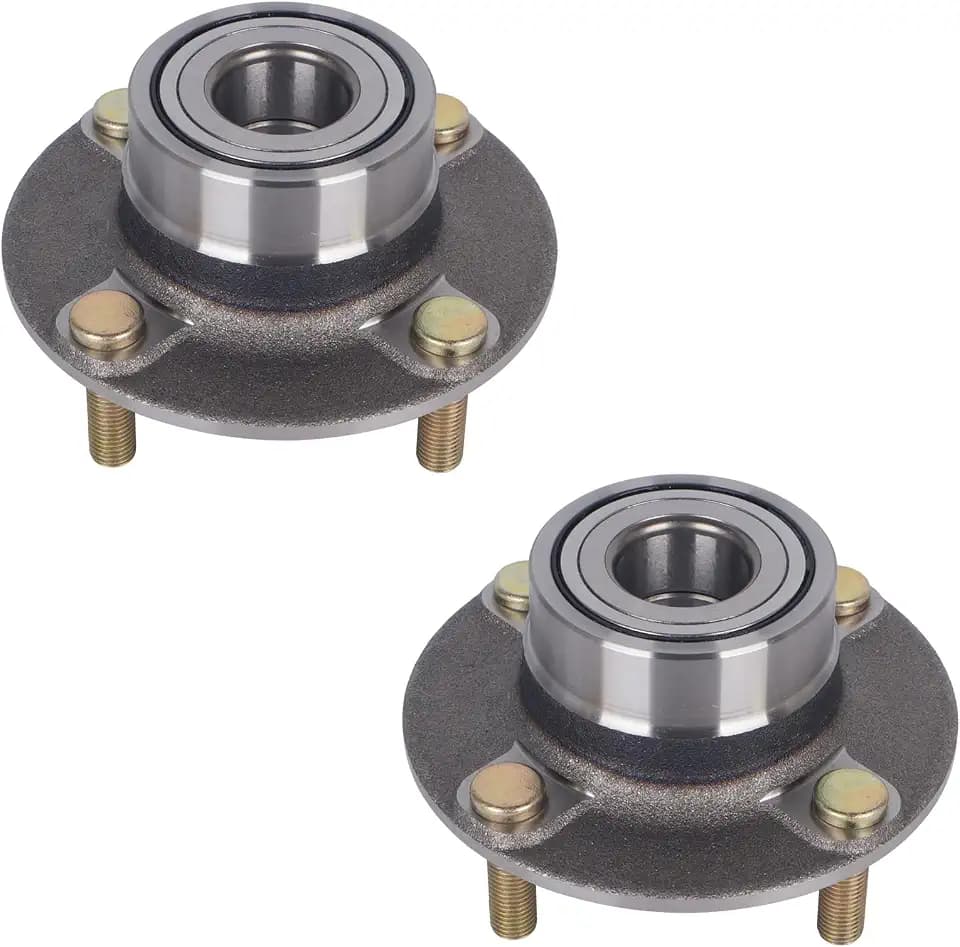 PAROD Pair 512194 Wheel Bearing Hub Assembly Fit for Hyundai Elantra 2001-2006, Kia Spectra/Spectra5 2005-2009 Non-ABS