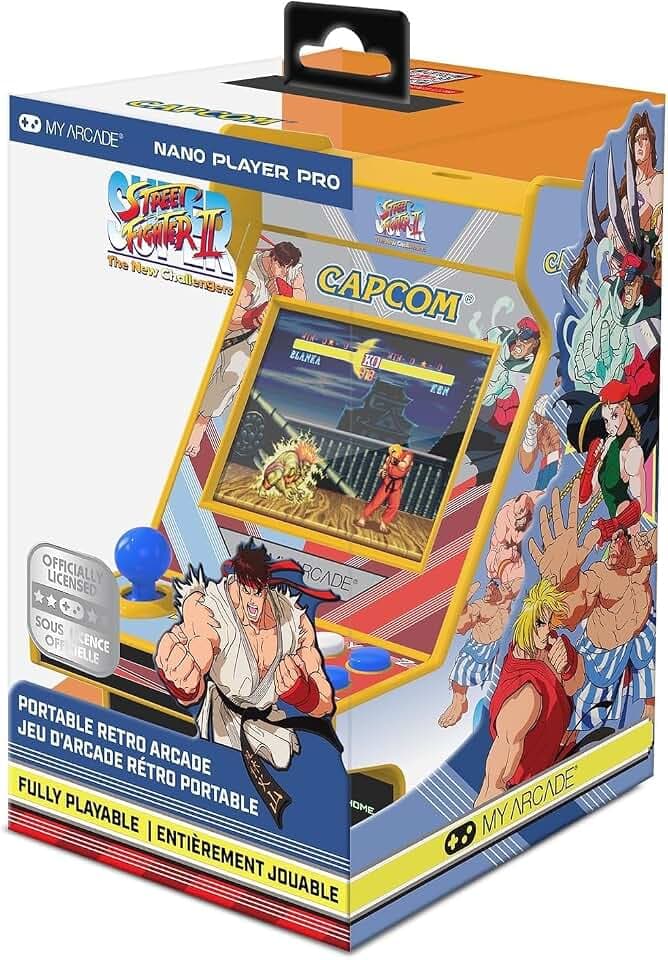 My Arcade Super Street Fighter II Nano Player: Retro Gaming, 2 Games