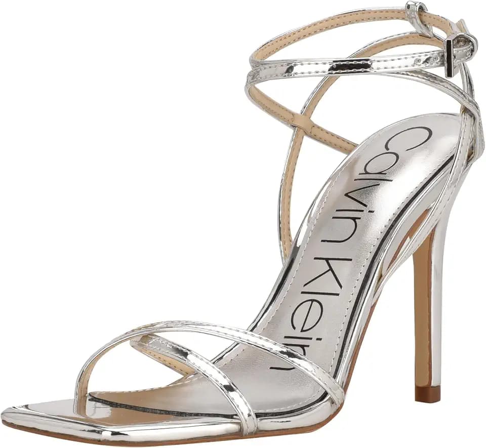 Calvin Klein Women's Tegin heeled Sandal