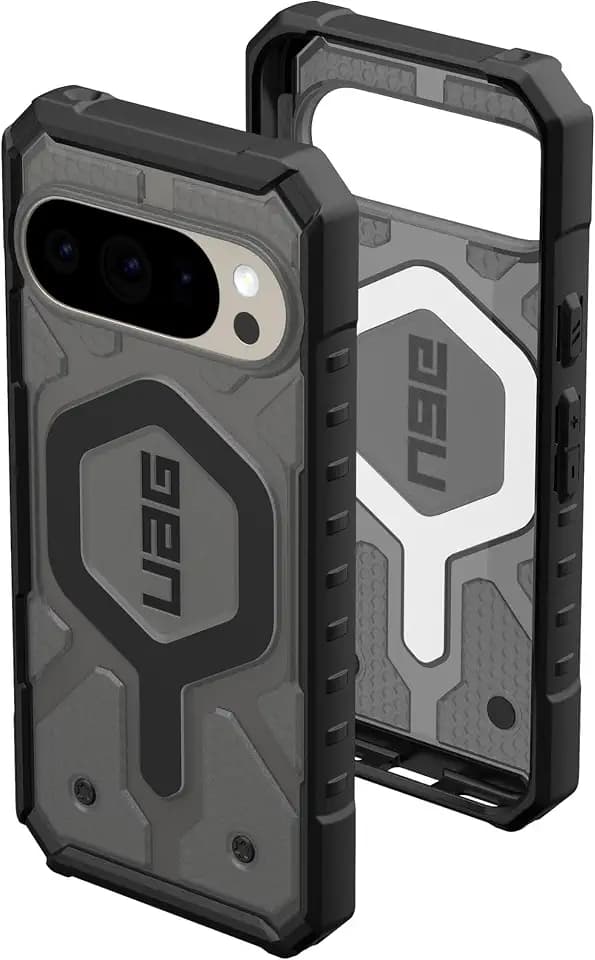 UAG Pathfinder Clear Made for Google Pixel 10 Case, Ash/Black