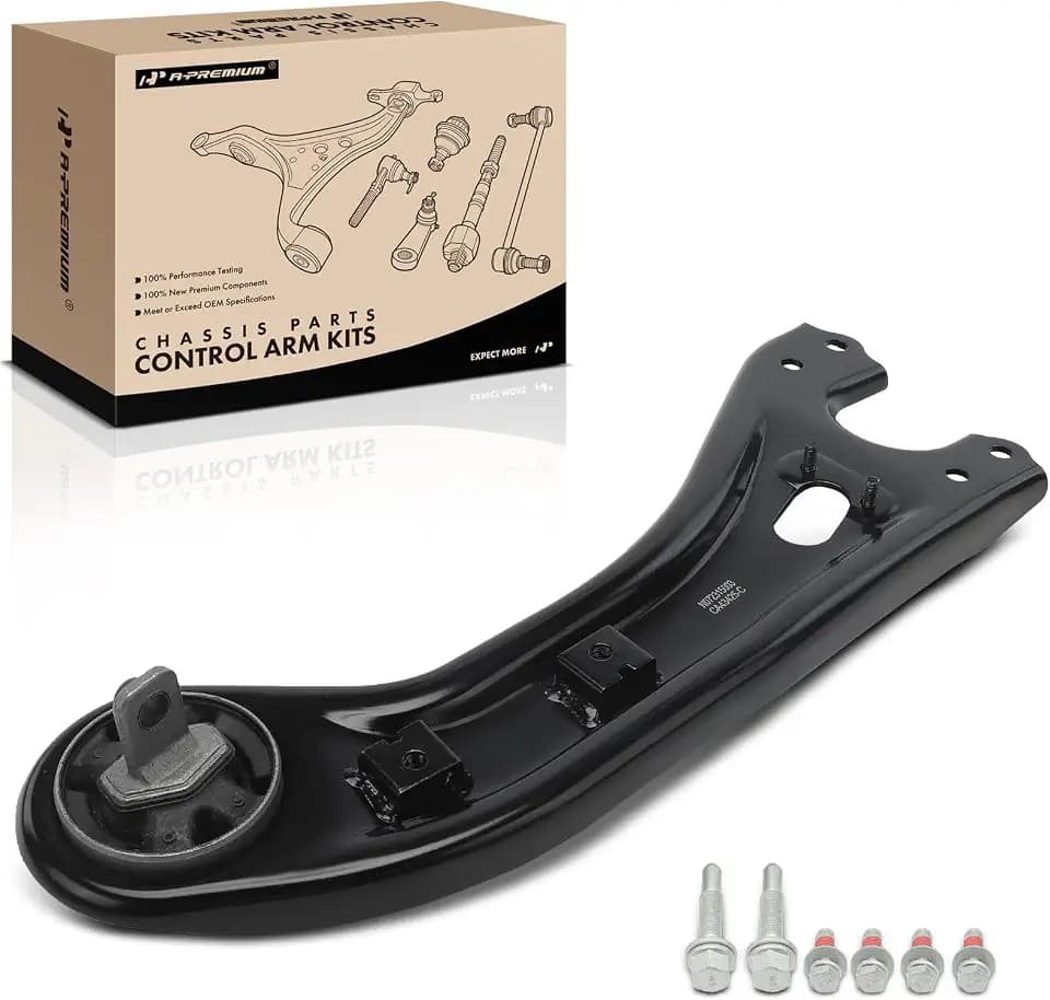 A-Premium Rear Right Control Arm, with Bushing, Compatible with Kia