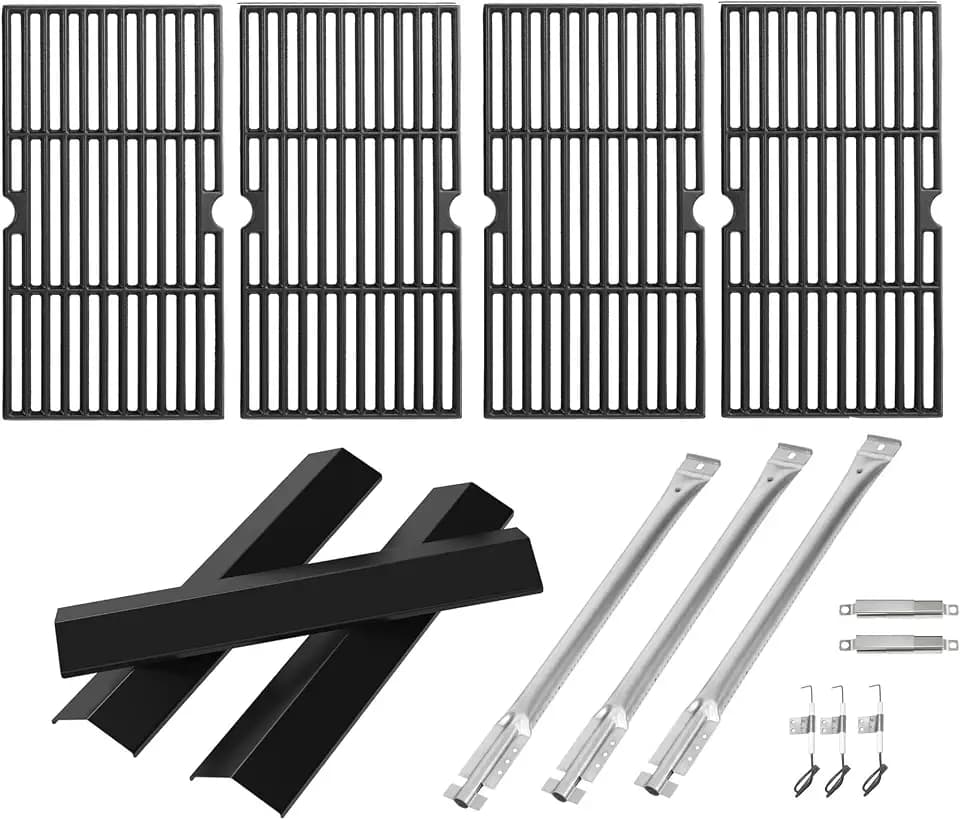 Grill Parts for Oklahoma Joe's Longhorn Combo Charcoal/Gas Smoker 3 Burner