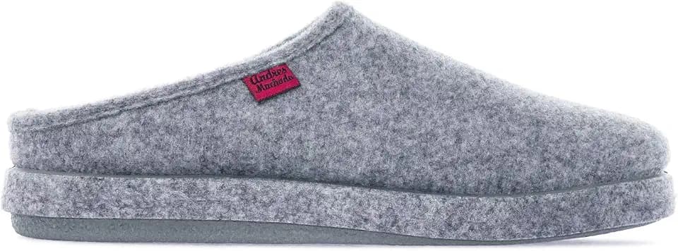 Andrés Machado - Hausschuhe für Damen/Herren für Sommer und Winter – Unisex Slipper für drinnen und draußen - AM001 – Pantoffeln aus Filz mit rutschfester Gummisohle – EU 26 bis EU 50